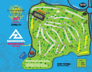 The 2023 Highlander Classic Course Map