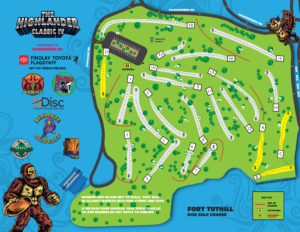 The 2024 Highlander Classic Course Map